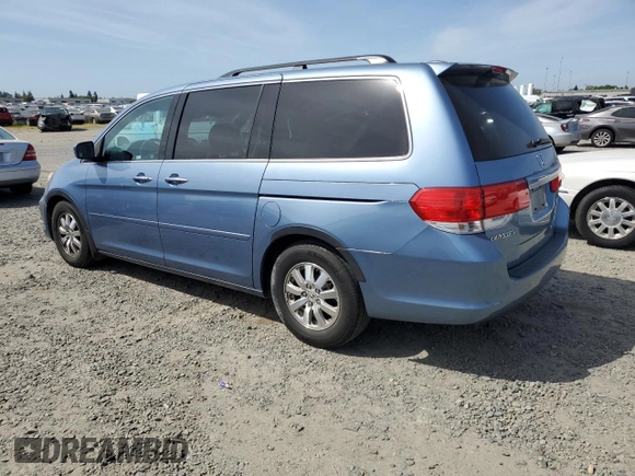 2008 Honda Odyssey EX-L z VIN 5FNRL38738B037025, wystawiony jako Copart lot #53354455 z przebiegiem 161 291 mil mil oraz Szkoda całkowita • Salvage title. Historia ofert i sprzedaży dostępna na DreamBid. Obrazek 2.