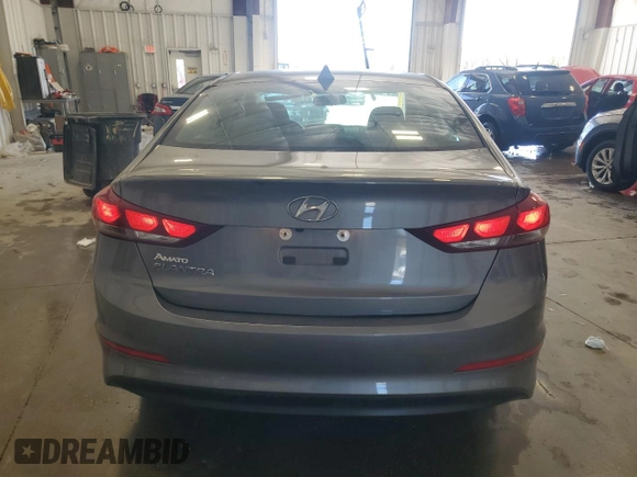 2018 Hyundai Elantra SEL with VIN 5NPD84LF4JH321822, listed as a Copart auction lot 56046775 with 106,009 mi miles and Clean Title. Bid and sale history available at DreamBid. Image 6.