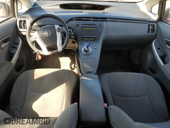 2010 Toyota Prius II with VIN JTDKN3DU7A1303927, listed as a Copart auction lot 53662615 with 156,118 mi miles and Salvage Title. Bid and sale history available at carsss.com. Image 8.