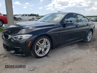 2017 BMW 4 Series 440i with VIN WBA4E3C30HG187539, listed as a Copart auction lot 61420414 with 44,220 mi miles and Salvage title. Bid and sale history available at DreamBid. Image 1.