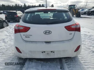 2014 Hyundai Elantra GT GL with VIN KMHD25LH7EU231533, listed as a Copart auction lot 43733985 with 95,689 mi miles and Salvage Title. Bid and sale history available at carsss.com. Image 6.
