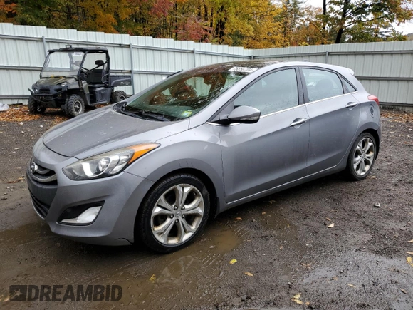 2013 Hyundai Elantra GT with VIN KMHD35LEXDU149555, listed as a Copart auction lot 75856704 with 141,686 mi miles and Salvage Title. Bid and sale history available at carsss.com. Image 1.