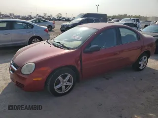 2005 Dodge Neon SXT with VIN 1B3ES56C45D110694, listed as a Copart auction lot 69979824 with 85,735 mi miles and Salvage Title. Bid and sale history available at carsss.com. Image 1.