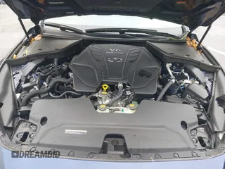 2024 Infiniti Q50 Luxe with VIN JN1EV7BR7RM631669, listed as a IAAI auction lot 42379035 with 9,376 mi miles and . Bid and sale history available at DreamBid. Image 10.