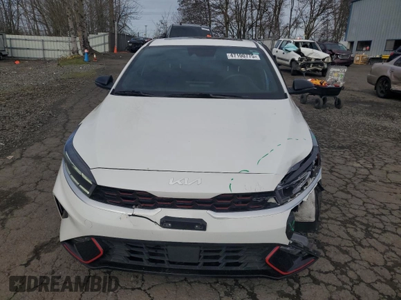 2024 Kia Forte GT with VIN 3KPF44AC1RE717915, listed as a Copart auction lot 47100775 with 31,568 mi miles and Salvage Title. Bid and sale history available at carsss.com. Image 5.