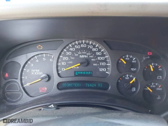 2004 GMC Sierra 1500 SLE with VIN 2GTEC19T141304318, listed as a IAAI auction lot 40534839 with 76,424 mi miles. Bid and sale history available at carsss.com. Image 7.