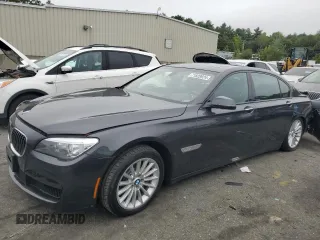 2015 BMW 7 Series 740Li xDrive with VIN WBAYF4C52FG291811, listed as a Copart auction lot 71828924 with 78,514 mi miles and Salvage Title. Bid and sale history available at carsss.com. Image 1.