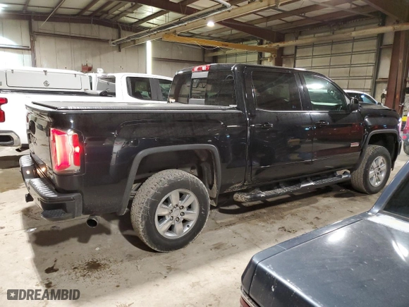 2017 GMC Sierra 1500 SLT with VIN 3GTU2NEC5HG348279, listed as a Copart auction lot 46572835 with 72,964 mi miles and Salvage Title. Bid and sale history available at carsss.com. Image 3.