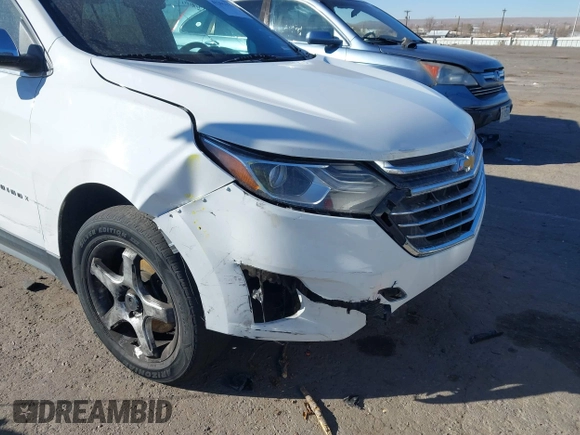 2018 Chevrolet Equinox Premier with VIN 3GNAXNEX3JS605358, listed as a IAAI auction lot 41291177 with 116,789 mi miles. Bid and sale history available at carsss.com. Image 17.