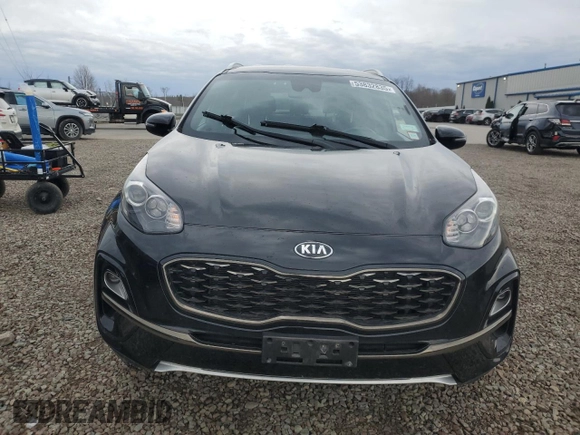 2021 Kia Sportage S with VIN KNDP6CAC1M7874734, listed as a Copart auction lot 53832835 with 29,559 mi miles and Salvage Title. Bid and sale history available at DreamBid. Image 5.