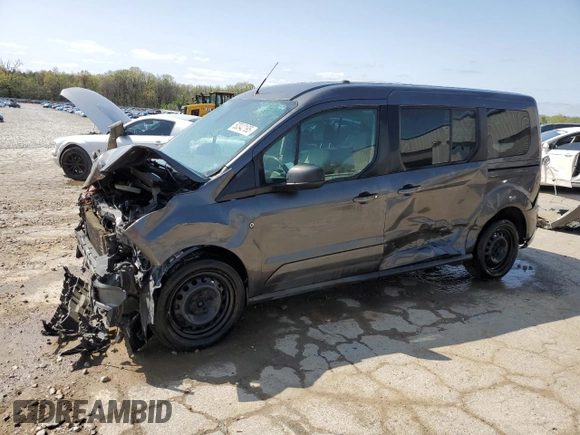 2016 Ford Transit Connect XLT with VIN NM0GE9F7XG1284389, listed as a Copart auction lot 50342195 with 201,707 mi miles and Salvage title. Bid and sale history available at DreamBid. Image 1.