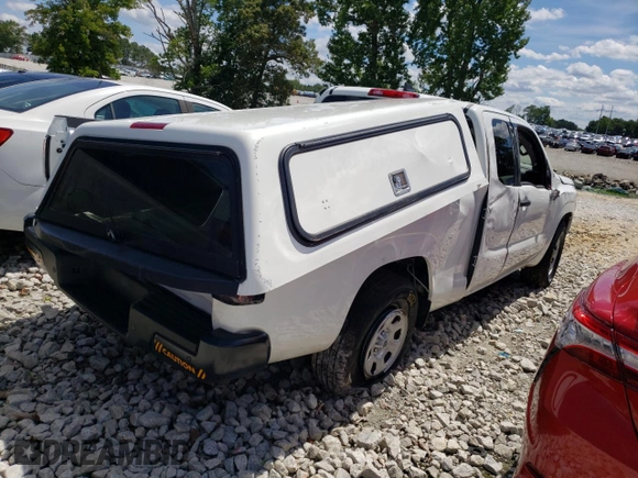 2024 Nissan Frontier S with VIN 1N6ED1CL7RN636837, listed as a Copart auction lot 61935564 with 2,127 mi miles and Salvage Title. Bid and sale history available at carsss.com. Image 3.