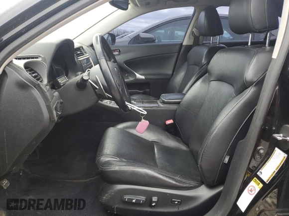2010 Lexus IS 250 with VIN JTHCF5C2XA5037730, listed as a Copart auction lot 51198245 with 219,705 mi miles and Non Repairable. Bid and sale history available at carsss.com. Image 7.