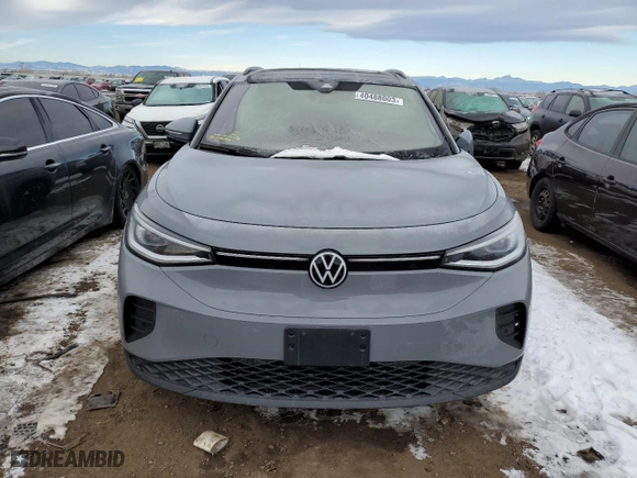 2022 Volkswagen ID.4 Pro S with VIN WVGGNPE26NP043996, listed as a Copart auction lot 40488003 with 0 mi miles. Bid and sale history available at carsss.com. Image 5.