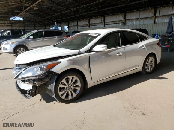 2014 Hyundai Azera Limited with VIN KMHFH4JG2EA406381, listed as a Copart auction lot 69986054 with 75,307 mi miles and Salvage Title. Bid and sale history available at carsss.com. Image 1.