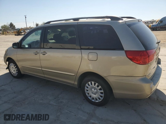 2008 Toyota Sienna CE with VIN 5TDZK23C58S192768, listed as a Copart auction lot 53300545 with 182,273 mi miles and Salvage Title. Bid and sale history available at carsss.com. Image 2.