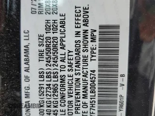 2020 Honda Passport EX-L z VIN 5FNYF7H51LB004574, wystawiony jako Copart lot #58375235 z przebiegiem 45 227 mil mil oraz Nie do naprawy. Historia ofert i sprzedaży dostępna na DreamBid. Obrazek 14.