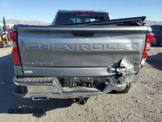 2024 Chevrolet Silverado 1500 LTZ with VIN 1GCUDGE84RZ239587, listed as a Copart auction lot 50035885 with 7,469 mi miles and Salvage Title. Bid and sale history available at DreamBid. Image 6.