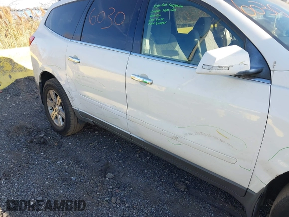 2012 Chevrolet Traverse 1LT with VIN 1GNKRGED8CJ255147, listed as a IAAI auction lot 40706030 with 177,539 mi miles and . Bid and sale history available at DreamBid. Image 16.