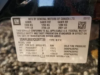 2012 Chevrolet Equinox LT w/1LT with VIN 2GNFLEE57C6287729, listed as a Copart auction lot 74038854 with 35,245 mi miles and Clean Title. Bid and sale history available at carsss.com. Image 14.