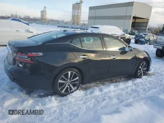 2021 Nissan Maxima SV with VIN 1N4AA6CV6MC512190, listed as a Copart auction lot 88101805 with 49,276 mi miles and Salvage title. Bid and sale history available at DreamBid. Image 3.
