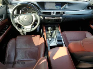 2013 Lexus GS 350 with VIN JTHBE1BL9D5023324, listed as a Copart auction lot 60797814 with 104,241 mi miles and Salvage Title. Bid and sale history available at carsss.com. Image 8.