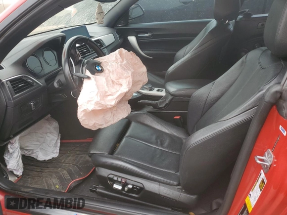2018 BMW 2 Series M240i with VIN WBA2N1C50JVC28060, listed as a Copart auction lot 79338914 with 40,370 mi miles and Salvage Title. Bid and sale history available at carsss.com. Image 7.