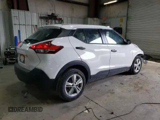 2020 Nissan Kicks S with VIN 3N1CP5BV1LL572431, listed as a Copart auction lot 45572655 with 49,903 mi miles and Salvage Title. Bid and sale history available at carsss.com. Image 3.