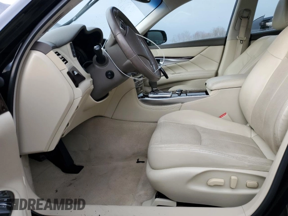 2015 Infiniti Q70 with VIN JN1BY1PR5FM830652, listed as a Copart auction lot 52894625 with 102,387 mi miles and Salvage Title. Bid and sale history available at DreamBid. Image 7.