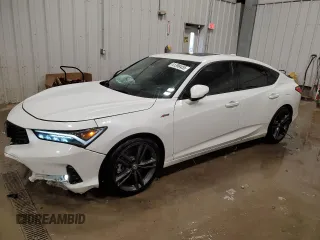2023 Acura Integra Technology with VIN 19UDE4G73PA017555, listed as a Copart auction lot 41398455 with 25,747 mi miles and Salvage Title. Bid and sale history available at carsss.com. Image 1.