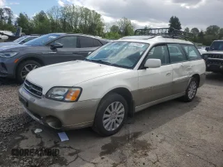 2001 Subaru Legacy Outback L.L. Bean z VIN 4S3BH806X17674976, wystawiony jako Copart lot #57271465 z przebiegiem 266 096 mil mil oraz Szkoda całkowita • Salvage title. Historia ofert i sprzedaży dostępna na DreamBid. Obrazek 1.