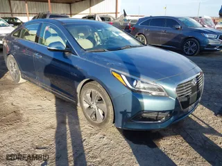 2016 Hyundai Sonata Hybrid Limited with VIN KMHE34L13GA031283, listed as a IAAI auction lot 41476714 with 75,131 mi miles. Bid and sale history available at carsss.com. Image 1.