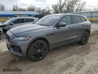 2017 Jaguar F-PACE S with VIN SADCM2BV2HA894230, listed as a Copart auction lot 49347355 with 81,292 mi miles and Clean Title. Bid and sale history available at carsss.com. Image 1.