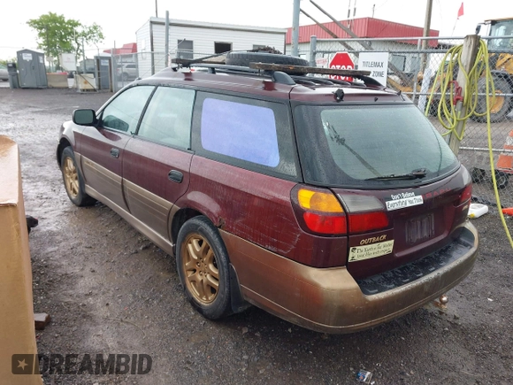 2000 Subaru Legacy Outback with VIN 4S3BH6655Y7624841, listed as a IAAI auction lot 42111214 with 219,767 mi miles and . Bid and sale history available at DreamBid. Image 3.