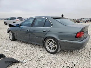 2003 BMW 5 Series 525iA with VIN WBADT43433G034716, listed as a Copart auction lot 79625414 with 122,500 mi miles and Salvage Title. Bid and sale history available at carsss.com. Image 2.