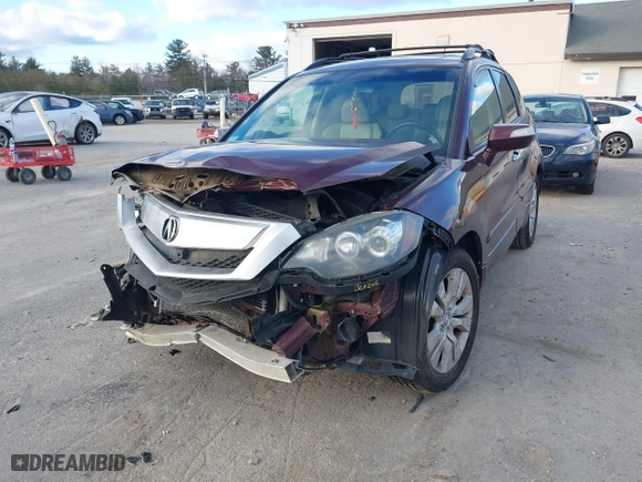 2010 Acura RDX Tech Pkg with VIN 5J8TB1H57AA001303, listed as a IAAI auction lot 41260059 with 217,546 mi miles. Bid and sale history available at carsss.com. Image 6.