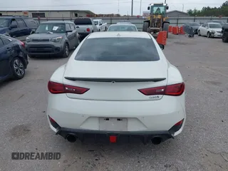 2017 Infiniti Q60 Red Sport 400 with VIN JN1FV7EK8HM610878, listed as a IAAI auction lot 41912063 with 93,680 mi miles and . Bid and sale history available at carsss.com. Image 16.