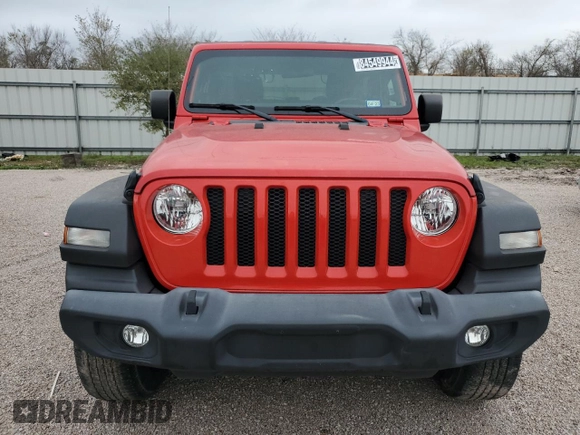 2021 Jeep Wrangler 80th Anniversary with VIN 1C4GJXAN1MW818256, listed as a Copart auction lot 84549944 with 12,060 mi miles and Clean Title. Bid and sale history available at DreamBid. Image 5.