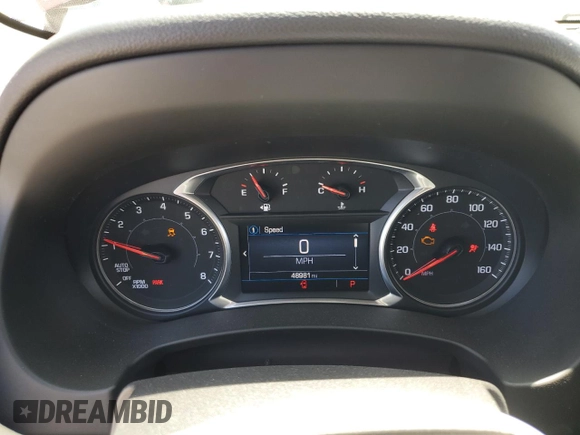 2021 GMC Terrain SLE z VIN 3GKALMEV0ML314123, wystawiony jako Copart lot #55341825 z przebiegiem 48 981 mil mil oraz Szkoda całkowita • Salvage title. Historia ofert i sprzedaży dostępna na DreamBid. Obrazek 9.