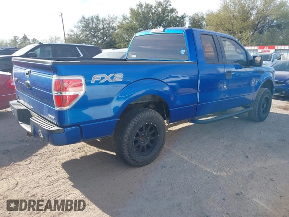 2013 Ford F-150 XL with VIN 1FTFX1CF7DFC04521, listed as a IAAI auction lot 41824572 with 175,506 mi miles. Bid and sale history available at carsss.com. Image 4.