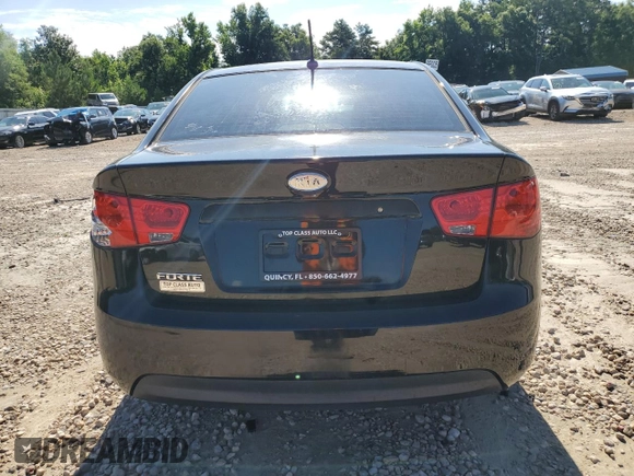 2011 Kia Forte LX with VIN KNAFT4A27B5890346, listed as a Copart auction lot 56483684 with 92,807 mi miles and Salvage Title. Bid and sale history available at carsss.com. Image 6.