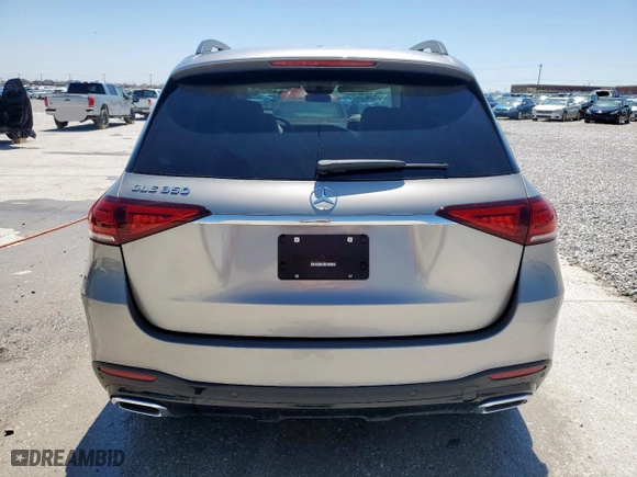 2022 Mercedes-Benz GLE with VIN 4JGFB4JB5NA810569, listed as a Copart auction lot 52186615 with 39,703 mi miles and Salvage Title. Bid and sale history available at carsss.com. Image 6.