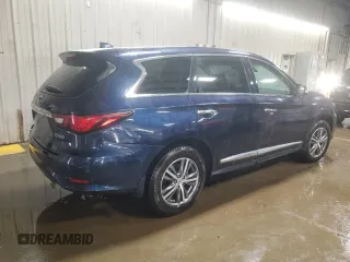 2020 Infiniti QX60 Luxe with VIN 5N1DL0MN7LC532276, listed as a Copart auction lot 50309855 with 14,951 mi miles and Salvage Title. Bid and sale history available at DreamBid. Image 3.