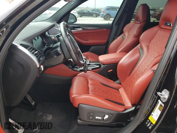 2020 BMW X3 M Competition with VIN 5YMTS0C00L9B84014, listed as a Copart auction lot 45115844 with 45,311 mi miles. Bid and sale history available at carsss.com. Image 7.