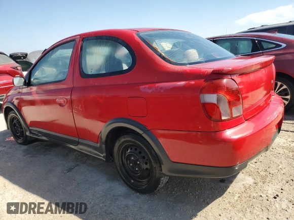 2000 Toyota ECHO with VIN JTDAT123XY0041692, listed as a Copart auction lot 73671444 with Not Provided miles and Non Repairable. Bid and sale history available at DreamBid. Image 2.