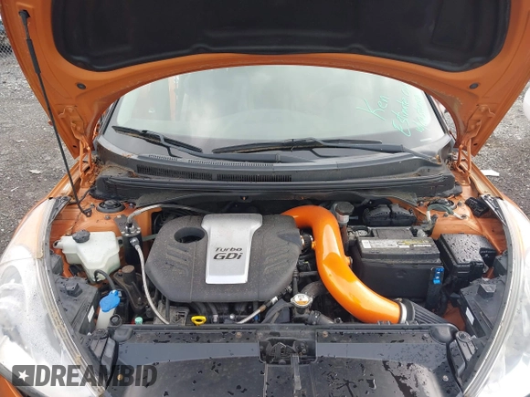 2013 Hyundai Veloster Turbo z VIN KMHTC6AE3DU124744, wystawiony jako IAAI lot #42242242 z przebiegiem 115 757 mil mil oraz . Historia ofert i sprzedaży dostępna na DreamBid. Obrazek 10.