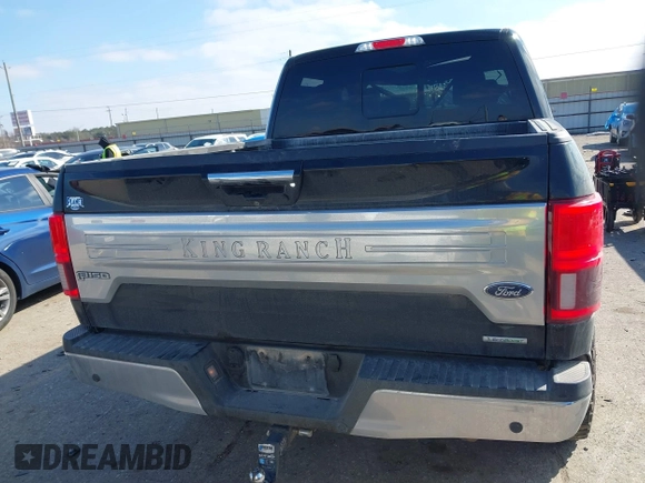 2018 Ford F-150 XL z VIN 1FTEW1EG9JFC27573, wystawiony jako IAAI lot #41626805 z przebiegiem 153 814 mil mil oraz . Historia ofert i sprzedaży dostępna na DreamBid. Obrazek 16.