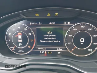 2017 Audi A4 Season of Audi Premium with VIN WAUDNAF48HN039739, listed as a IAAI auction lot 41744481 with 48,610 mi miles. Bid and sale history available at carsss.com. Image 7.