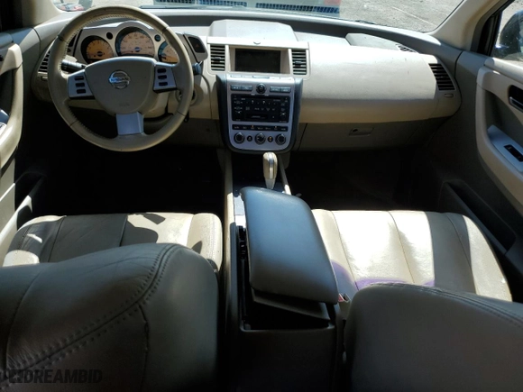 2004 Nissan Murano SL with VIN JN8AZ08W84W323643, listed as a Copart auction lot 66368854 with 190,304 mi miles and Salvage Title. Bid and sale history available at carsss.com. Image 8.