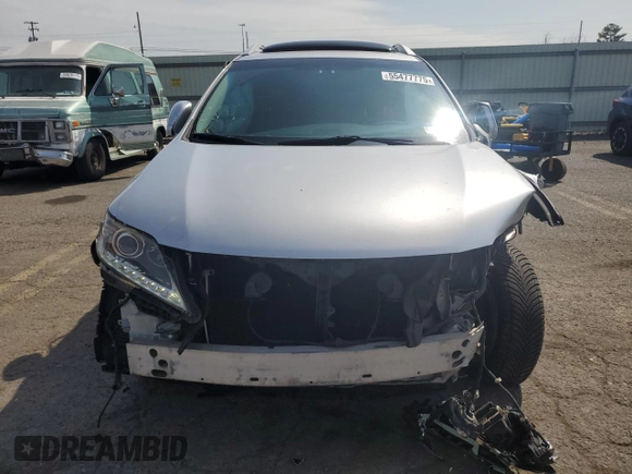 2014 Lexus RX 350 with VIN JTJBK1BA4E2461175, listed as a Copart auction lot 55477775 with 115,265 mi miles and Salvage Title. Bid and sale history available at DreamBid. Image 5.